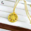 Loja de Ouro Mesmo Estilo Alta Retenção de Cor Esmalte Dourado Antigo Pingente da Fortuna Estilo Chinês Pingente do Deus da Riqueza
