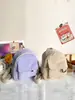 Mochila Pequeña de Lona de Pana Estilo Harajuku Japonés para Mujer, Mini Mochila Pequeña Versátil Literaria Minimalista para Mujer