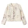 Chaqueta de Otoño de Gama Alta Estilo Chino Retro Bordada con Lentejuelas Nueva Combinación de Chaleco sin Mangas Bordado Chino Pesado N9028
