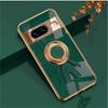 Adequado para Capa de Celular Google Google 10 9Pro/7A Anel de Silicone Galvanizado Suporte Fivela Capa Protetora Astronauta