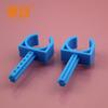 KGS775525 Varilla de hebilla corta azul 130 Asiento de hebilla de motor Soporte de motor Clip de motor Piezas de bloques de construcción de tecnología