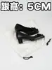 Zapatos de una sola pieza de piel de cordero estilo retro francés de tacón bajo para mujer, tacón grueso, versátiles para ir al trabajo, puntera cuadrada, tacones altos, lazo simple, zapatos para mujer