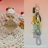 Pingente de cubo de ouro 999 puro, da série Urso Violento, com cordão, um item popular nas transmissões ao vivo do Douyin para atrair clientes
