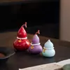 Adornos de Cerámica Estilo Chino en Forma de Calabaza para Mesa de Centro de Sala de Estar, Mesa de Té, Vestíbulo, Decoraciones de Oficina, Caja de Regalo para Inauguración de Casa, Regalo de Año Nuevo Chino