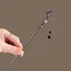 Horquilla para el Cabello con Borla Doble Mariposa Estilo Nacional Chino de Gama Alta Disco para el Cabello Horquilla para el Cabello Parte Posterior de la Cabeza Antigua Horquilla para el Cabello Hanfu Cheongsam