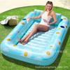 Fábrica de Guangdong Comercio Electrónico Transfronterizo Suministro Piscina Inflable Piscina para Tomar el Sol Piscina Belleza Negra Cama Flotante de Agua