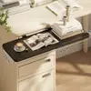 Placa de Extensión para Escritorio, Bandeja Ampliada Específica para Cajón sin Taladro, Soporte Plegable para el Borde del Escritorio del Hogar