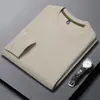 Camiseta masculina de manga comprida com trama waffle, nova blusa de moletom casual versátil de cor sólida com gola redonda para primavera/outono, camiseta básica simples para homens