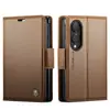 Adecuado para Samsung Galaxy Z Fold 8, funda de teléfono con ranura para tarjeta y cierre magnético, tapa abatible con soporte, funda de cuero con protección antirrobo