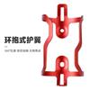 Portabotellas ultraligero de aleación de aluminio de color sólido para bicicleta de montaña, soporte para taza de agua, equipo para montar al aire libre