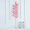 Flor artificial dourada Folha de eucalipto dourada Folha de ginkgo folha de amor cauda de fênix decoração de casamento balde de bênção de Ano Novo arranjo de flores