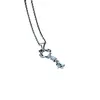 Plata de Ley s925 Colgante de Llave Retro Personalizado Lámpara Colgante Lujo Frío Estilo Ins Diseño de Nicho Tendencia de Moda Combinable
