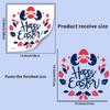 Pegatinas de Pascua en inglés para comercio exterior transfronterizo de Amazon, hojas de huevo, familia, baño, refrigerador, pegatinas de pared al por mayor