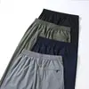 Pantalones de Seda de Hielo de Secado Rápido para Hombre, Ligeros de Verano, Ajuste Holgado, Joggers, Alta Elasticidad, Tallas Grandes, Deportivos, Transpirables y de Secado Rápido