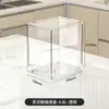 Caja de Almacenamiento para Refrigerador de Cocina Cajón Grado Alimenticio Hogar Plástico Transparente Cartón de Huevos Juego de Almacenamiento Hermético Crisper