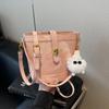 2026 Bolsos de Hombro para Mujer de Gama Alta Casual Simple de Nicho Moda Versátil de Tendencia Bolso de Mano Nuevo Estilo Bolso Cubo