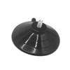 Ventosa Negra con Tornillo Ventosa con Tornillo Plástico PVC Ecológico Vacío Hogar Ventosa Panel de Vidrio Puerta Colgador de Baño