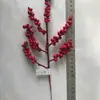 Accesorios de decoración personalizados de fábrica para Navidad y Año Nuevo, accesorios de boda, boda, bricolaje, flores de Navidad tridimensionales, frutos rojos