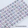 Dongzhou cristal acessórios unha em forma especial diamante K9 torto coração pontiagudo fundo diamante unhas decorações pequeno livro vermelho Nova pilha Diamante