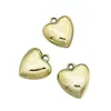 Colgante UV en Forma de Corazón, Dijes de Corazón de Amor, Pulsera de Cuentas DIY, Accesorios para Collares, Materiales Hechos a Mano, Accesorios UV