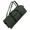 Bolsa de carrinho em estoque, bolsa de viagem de grande capacidade, bolsa com rodas, mochila grande, bolsa para roupas de viagem de negócios, bolsa de bagagem dobrável
