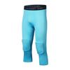 Calças de Compressão Esportiva com Proteção de Joelho em Favo de Mel, Joelheiras Anticolisão, Calças 3/4 para Corrida, Basquete, Proteção para Pernas Masculinas