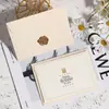 Sobres y papelería de textura de lino simple, cartas de amor vintage, papel kraft engrosado, papel especial para invitaciones y postales, cera para sellar y papelería