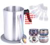 Vela caseira Embalagem Kit DIY vela 1.2 L/3L Copo de cera kit conjunto de ferramentas para fazer velas