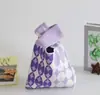 Lembrancinhas do Dia da Deusa, Sacolas de Presente para o Dia da Mulher, Bolsas de Tricô Florais, Bolsas de Mão de Primavera, Bolsas de Mão Versáteis