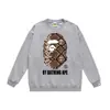 Sudadera Unisex Casual Holgada con Cuello Redondo y Estampado de Marca Nueva Tendencia para Otoño e Invierno para Adolescentes, Versátil