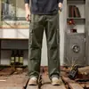 Calça casual masculina de marca da moda, estilo americano, primavera e outono, corte reto solto, novo modelo 2026, perna larga, plus size, calça masculina cinza workwear