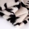 Nuevo Tejido de Terciopelo Estampado Espeso Estampado de Leopardo de Visón Europeo, Material DIY para Ropa y Chaquetas, Tejido de Piel Sintética Estampado de Leopardo
