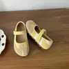 Zapatos Bajos de Cuero Estilo Coreano para Niñas Modelo Nuevo 2026 Zapatos Mary Jane con Separación de Dedos Sintética Zapatos de Princesa Elegantes con Suela Suave para Niños