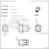 Eje Rotatorio Mini Amortiguación 360 Grados Bisagra Giratoria para Teléfono Móvil Instrumento Parada Libremente Arbitrariamente