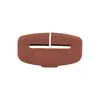 Cubierta protectora para cinturón de seguridad de coche, tapón de silicona para cinturón de seguridad, accesorios interiores antidesgaste, anticolisión, antiruido, piezas de modificación