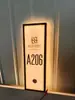 Letrero Electrónico Iluminado para Puerta de Hotel con Timbre, Modelo Recargable de Acrílico Degradado para Casa Club