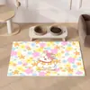 Mantel Individual para Mascotas con Dibujos Animados, Diseño Ampliado y Engrosado, Impermeable, Antideslizante, a Prueba de Fugas, Tapete para Comer y Alimentar Gatos y Perros