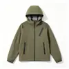 Ropa Nueva de Otoño para Mujer Color Sólido con Capucha Corta Rompevientos para Exteriores Chaqueta Deportiva Casual Resistente al Viento Prendas de Abrigo para Pareja Top