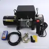 Guincho elétrico 12v24v guindaste elétrico para carro carro off-road caminhão reboque controle remoto guindaste de tração de resgate