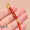 Borla de Nudo de Maíz de Xizang Tejida a Mano Borla Semiacabada DIY Estilo Étnico Hilo de Algodón Bolso Colgante Llavero Accesorios