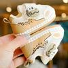 Sapatos de Bebê Sola Macia Antiderrapante Primavera e Verão Novos Sapatos de Criança Sapatos de Bebê para Iniciantes 0-1 Ano Única Malha Respirável