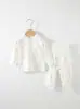 Roupas de bebê recém-nascido macaco lebre primavera outono e inverno algodão classe a roupas de outono para bebê calças de outono conjunto dividido