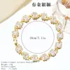Pulsera de Diamantes Completa Irregular de Lujo Ligero de Alta Gama de Venta Caliente Europea y Americana para Mujer, Brazalete Abierto, Joyería Versátil para Muñeca