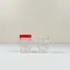 Botella de plástico transparente de pequeña capacidad de 70g botella de miel con forma de corazón botella de muestra botella de miel (hola 2)