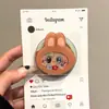 Popular Shaker Dibujo Animado Labubu Adecuado para Soporte Magnético Magsafe Funda de Airbag para Teléfono Móvil Adsorción Fuerte de Escritorio