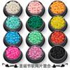 Navidad de 12 colores Transfronterizo Set Mixto de Arcilla Blanda Estrella de Cinco Puntas Ultradelgada Maquillaje Esmalte de Uñas Arte de Uñas Joyería