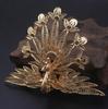 Acessórios de Hanfu de cobre fundido Ming-made Zhengfeng Tassel Phoenix Pick Card Hairpin Han Wedding Hair Accessories Material