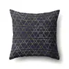 Funda de almohada de poliéster Decoración de coche Funda de almohada impresa para el hogar Funda de cojín lumbar Funda de cojín para coche Funda de cojín de mesita de noche QTA23
