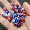Ágata Azul Lapislázuli Cuentas Redondas Jade Cuentas Sueltas Calcedonia Azul Roja Pulsera Collar Accesorios de Joyería Cuentas de Jade Hechas a Mano