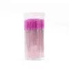 Cepillo para Pestañas Embotellado de Nuevo Producto Transfronterizo Varilla de Cristal Cepillo Espiral Herramienta de Cepillo para Pestañas Postizas de Color